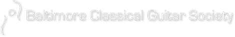 Baltimore Classical Guitar Society Logo